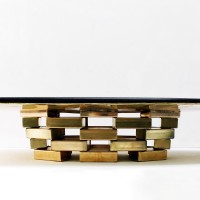 <a href="https://www.galeriegosserez.com/artistes/loellmann-valentin.html">Valentin Loellmann </a> - Blocks - Coffee table